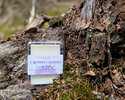 Reiki-Infused Crown Chakra Wax Melts.