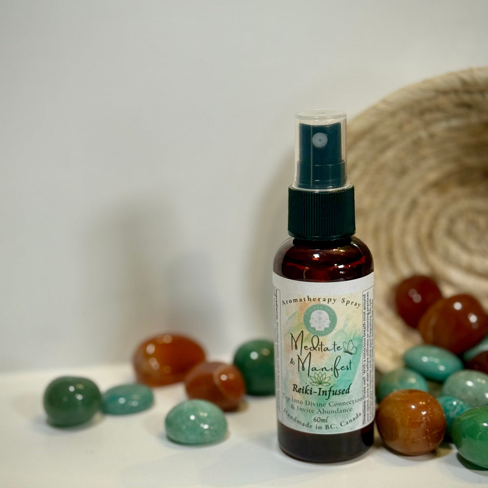 Meditate & Manifest Aromatherapy Spray.