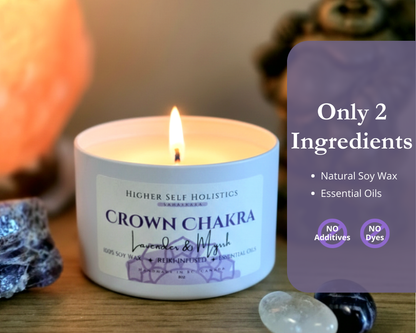 Crown Chakra Candles