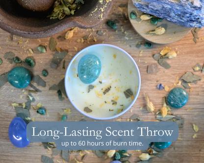 Throat Chakra Candles