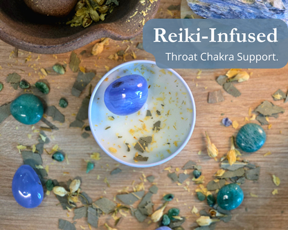 Throat Chakra Candles